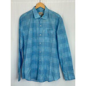 New Milano Borromeo CMP Plaid Button Up Shirt, Men's Sz XL $145 Orig